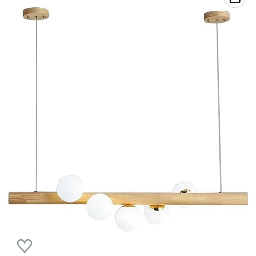 Nordic Linear Globe Island Light, open box